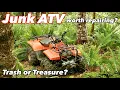 Suzuki LT 250 4x4 quad trash or treasure