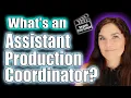 The Assistant Production Coordinator APC Responsibilities Skills and Salary