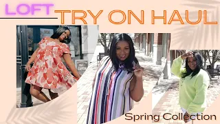 TRY ON HAUL MID SIZE TO PLUS SIZE ANN TAYLOR-LOFT
