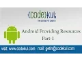 Android Tutorial 2019 - Android Providing Resources Part-1