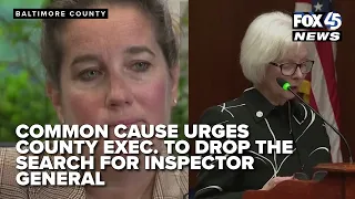 Common Cause urges County Executive to drop the search for Inspector General