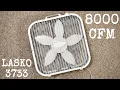 8000 CFM LASKO 3733 BOX FAN