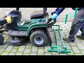 How To Use a Cheap RIDE ON MOWER LIFT JACK