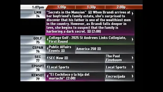 TV Listings Guide - Charter Spectrum 25
