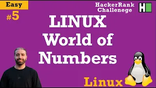 5 LINUX World of Numbers Hackerrank LINUX Full Tutorial