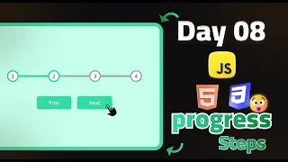How to Build an Interactive Progress Steps with HTML CSS and JavaScript Adel Gabr