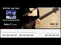 Dissection - Night's Blood - Guitar riffs with tabs / cover / lesson