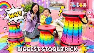 Cool Item! Portable stool for outdoor use#safety#BabyProducts #DailyEssentials