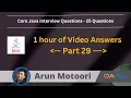 25 Java Interview Questions - Part 29