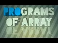 Program on Array Merge Java ISC icse class 10 class 11 class 12