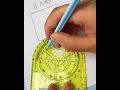 CALANDIS Multifunctional Drawing Ruler Angle Measuring Template