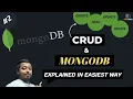 How is CRUD operation performed in MongoDB explain with an example mongodb crud operations