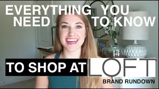 Secrets of Ann Taylor LOFT Brand Rundown This or That