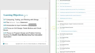 CIS 60 Visual Basic - Chapter 4 Activities