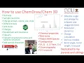 How to use chemdraw Chemdraw basics Complete tutorial from beginning to advanced level Chem Tech