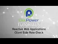 OutPower Tutorial - Reactive web application