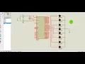 8051 - LED blinking by methode 1 in proteus