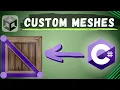 Create Meshes In UNITY Through Code C