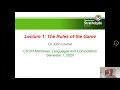 CS103 Lecture 1