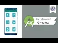 How to Implement GridView in Android Studio GridView Android Coding