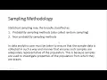 Data Analytics Sampling Methodology Pacetec Academy