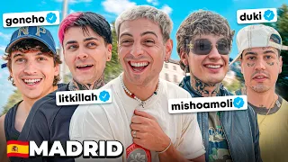 TUS FAMOSOS FAVORITOS en MADRID 🇪🇸