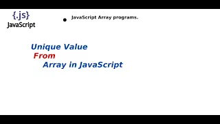 Find unique value from array in JavaScript