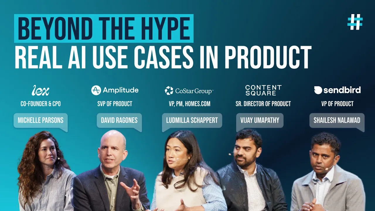 Video: New York 25' Panel - Deploying AI Agents in Product Teams - YouTube thumbnail