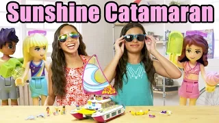 LEGO Friends Sunshine Catamaran Review- The Build Zone Season 5 Episode 9