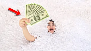 مليوووون حبة فلين داخل الترامبولين والفائز يكسب فلوس 