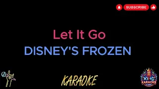 disneys frozen let it go idina menzel karaoke version 