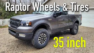 35 INCH Raptor Wheels Tires on 2004-2008 F150 - Do You Need A Lift