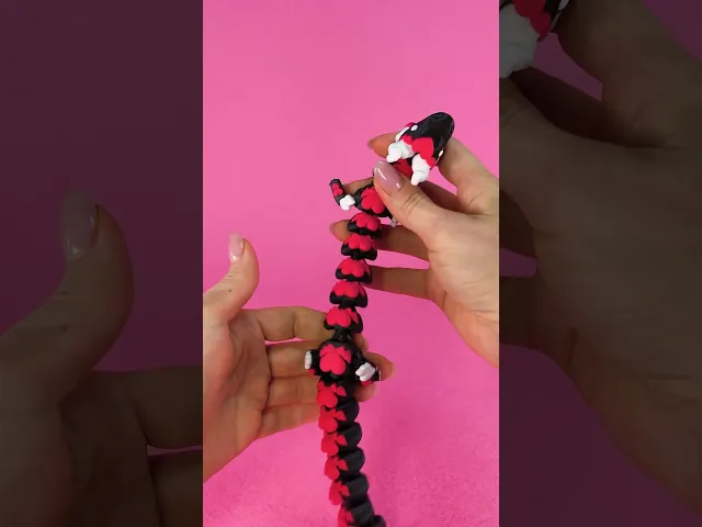 Cute Love Flexi Dragon (Toy & Keychain) video thumbnail