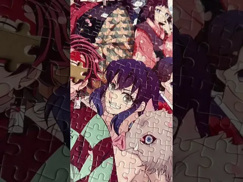 #anime #demonslayer #puzzle #jigsawpuzzle