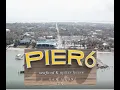Pier 6 Seafood Oyster Houston in San Leon TX 4K Drone