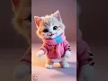 Download Lagu 🐱🎤 Gatinho Fofo Dançando \