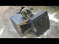 756 Sentry Safe Cut in Half FAST