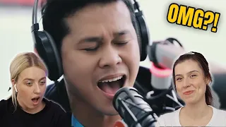 first ever reaction to marcelito pomoy aussie sisters react