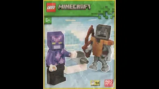 LEGO 662401 Instructions | Minecraft | Stray, Crystal Knight and Shooter | Magazine Gift