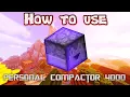 How To Use Hypixel Skyblock Personal Compactor 4000