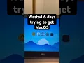 I wasted 6 days running MacOS before I saw this #tech #pc #mac #apple #windows #pc #techtok #yaptech