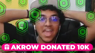 Donating Streamers $10,000 Robux!