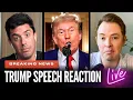 LIVE REACTION: Trump White House Address (w/ Tim Miller, Andrew Egger \u0026 Will Saletan)