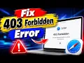 How to Fix 403 Forbidden Error on Safari Mac iPhone - Easy Solutions