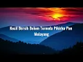 Bunda - Melly Goeslaw (Lirik Lagu)