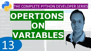 13 Python Variables and operators Expression Python Tutorial Developer Series A - Z