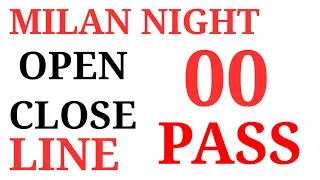 MILAN NIGHT 08-01-26 TODAY TABLE TRICK