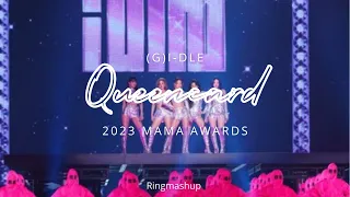(G)I-DLE- Queencard [Backtrack Karaoke] (2023 MAMA AWARDS)