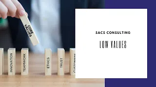 What do low work values scores mean