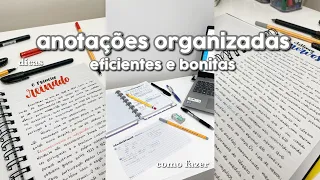 Caderno mais organizado, eficiente e bonito | Dicas, anotações e conselhos